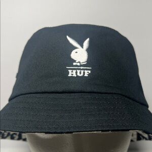 HUF Monochrome Checkered Bucket Hat